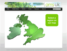 Tablet Screenshot of directory.ams-uk.org